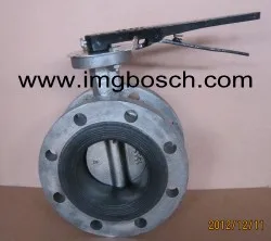 ANSI 300# Resilient Seated Centerline Flanged Butterfly Valv