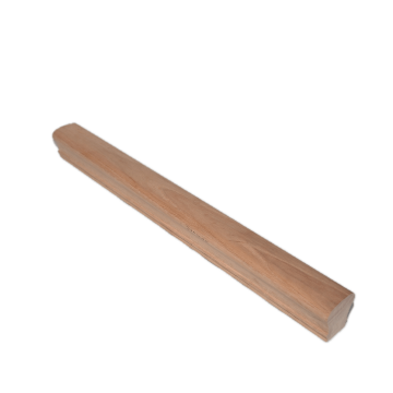 Tangga Kayu Mewah Dengan Reka Bentuk Randrail Ramping