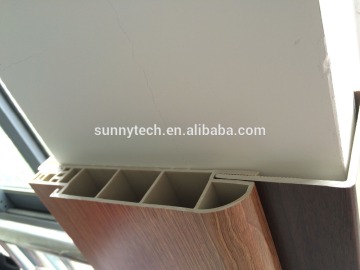 SunnyTech B type wood plastic wpc door frame, plastic door frame