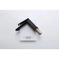 Bathroom Sink Faucet Matte Black Brushed Zinc Alloy Handle Kitchen Sink Mixer Faucet