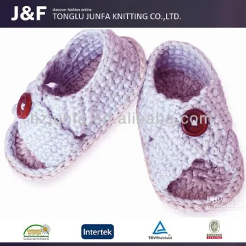 China new design kintted slipper like soft shoes baby girl