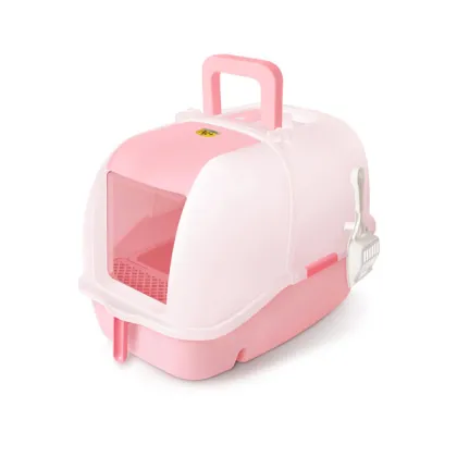 Wholesale pet cleaning products quality PP material cat toilet