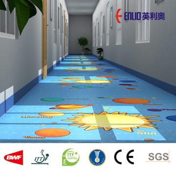 Customized PVC Flooring for Multipurpose Place DIY Floor