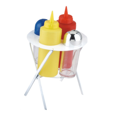 Set mini condimenti per barbecue 5 pezzi