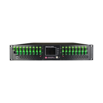 2U 1550nm CATV EDFA Optical Amplifier - 32 Port 19dBm