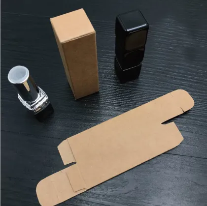 Red Cardboard Lip Rouge Packing Box