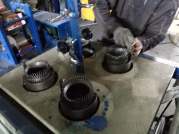 Stainless Steel Mesh Scourer Making Machine