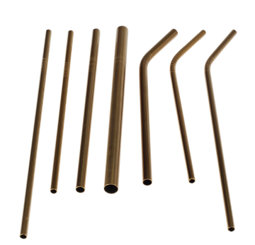 Stainless steel straw Bent and Straight