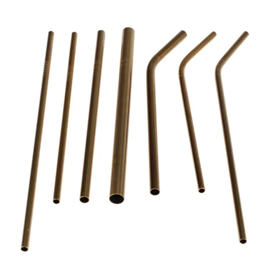 Stainless steel straw Bent and Straight