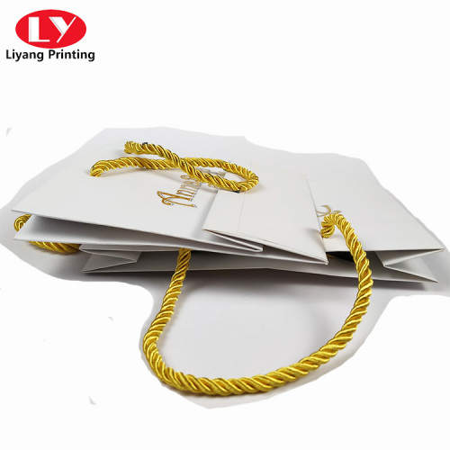 Custom Printed Plain Paper Bags for Jewelry Packaging