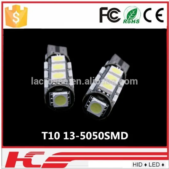 T10 Canbus 13-5050smd high power car led light