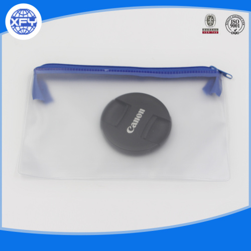 Transparent EVA PVC Plastic Zipper Bag