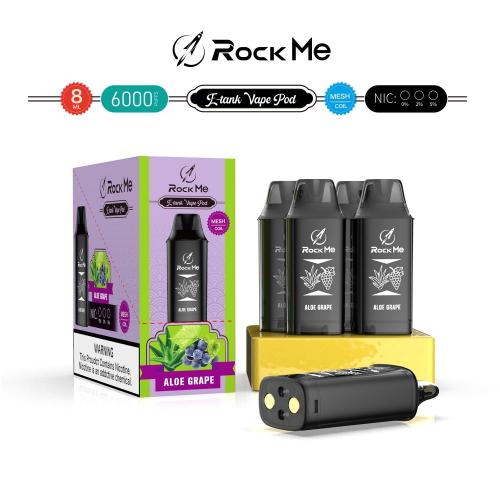 E-Tank Pod 10ml Liquid 6000 Puffs