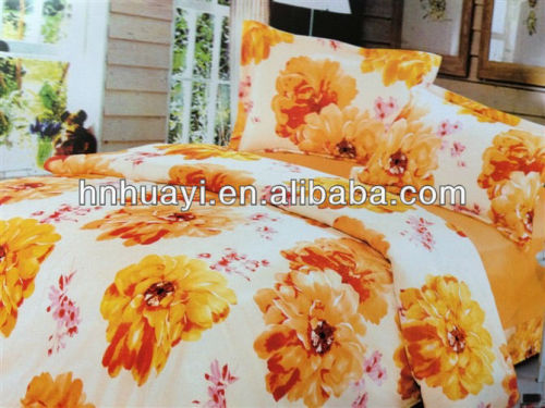 100% poly bedding printing velboa fabric