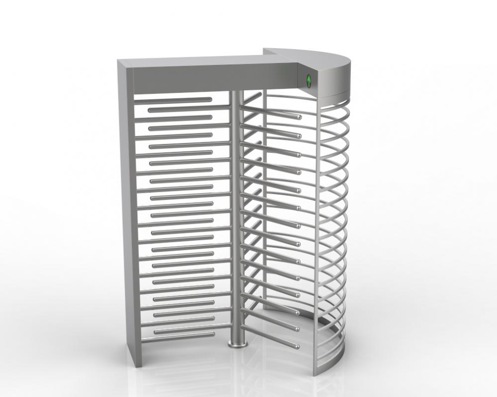 Dual Lane Full Height Turnstile Gate