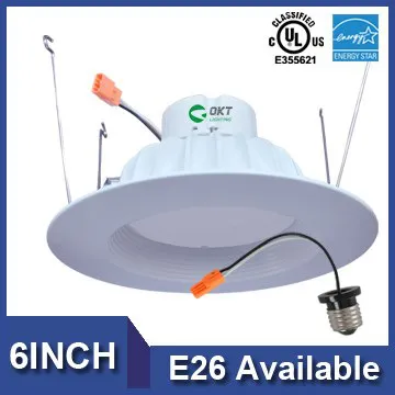 Easy Retrofit UL Energy Star Listed 11w 6inch cul retrofit downlight