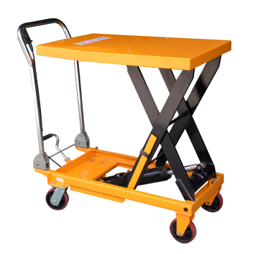 แพลตฟอร์ม 0.2t Hand Hydraulic Hydraulic Table Lift