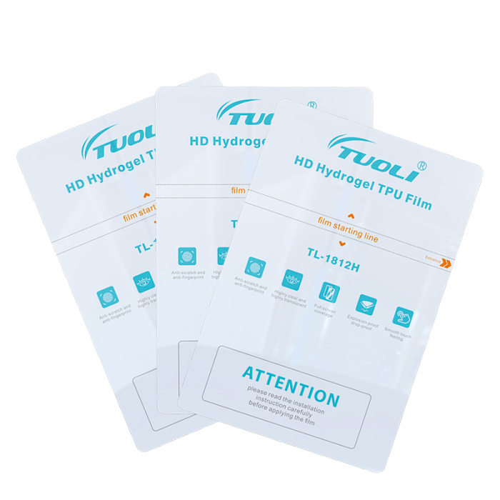 Film hidrogel pelindung layar lunak untuk plotter pemotong