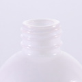 Forma de bola Botella de gotero de vidrio blanco para suero