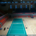 PVC floor for volleyball court use