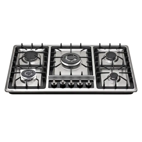Hot Selling 34 Inch Stainless Steel 5 Burner Gas Cooktop