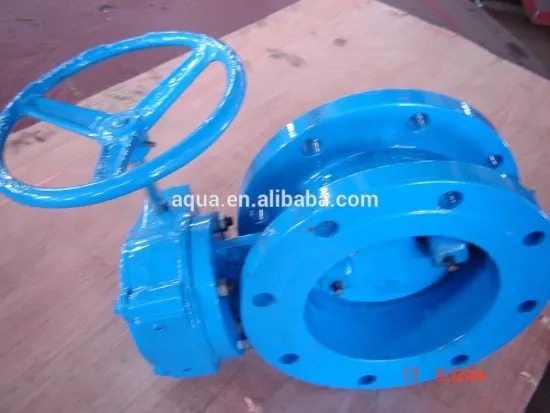 Double Flanged Double Eccentric butterfly valve
