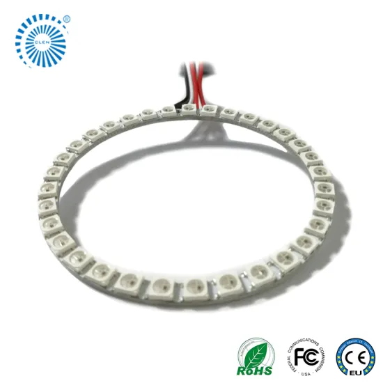 WS2812B angle eyes LED Ring Lights 5v 33leds COB headlight