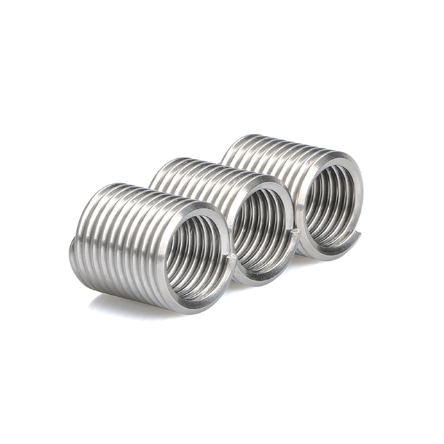 Manufacturer's Stainless Steel ST12*1.5 Natural Surface Thread Insert Metric Measurement System Packed in Cartons