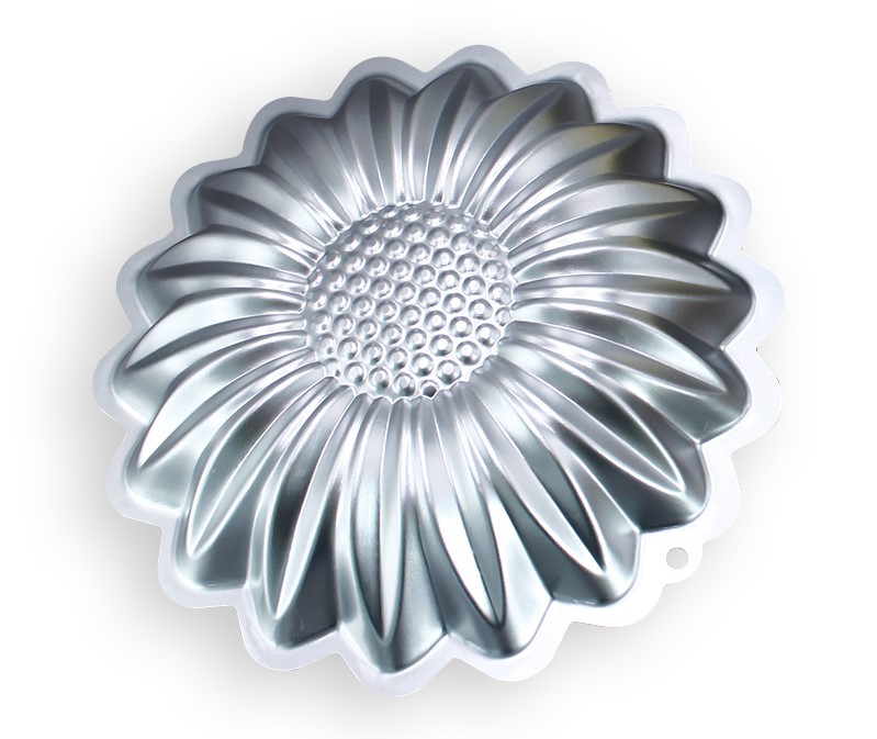 Aluminium Alloy Sunflower Cake Pan02