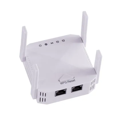 WiFi Range Extender: 300Mbps 2.4Ghz Outdoor WPS Repeater & Extender for Wireless Networks