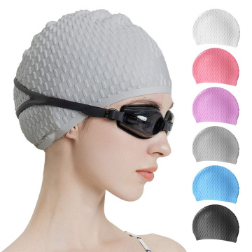 Wholesale Silicone Swimming Hat with Ear Protection