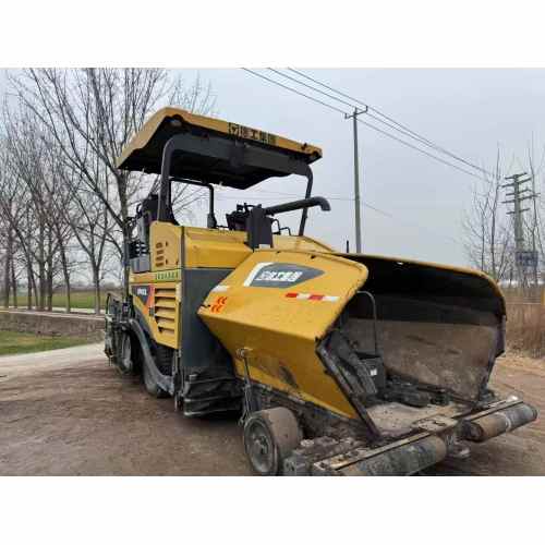 Usada pavimentadora telescópica com rodas de alta qualidade