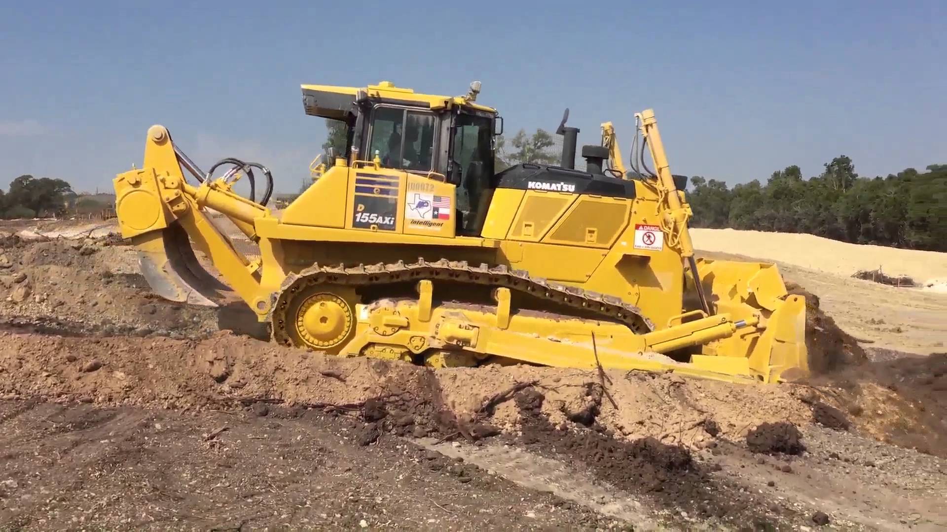 KOMATSU D155 bulldozer