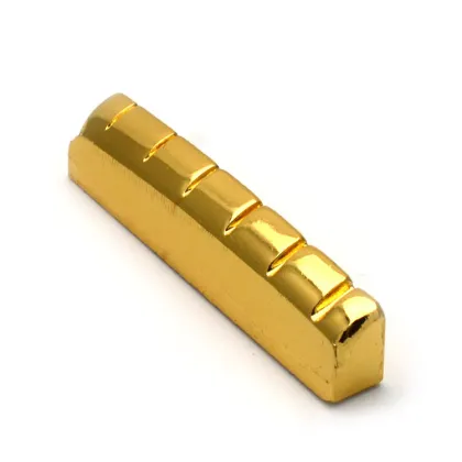 Wholesale Gold Plated 6 String Folk Guitar Nut