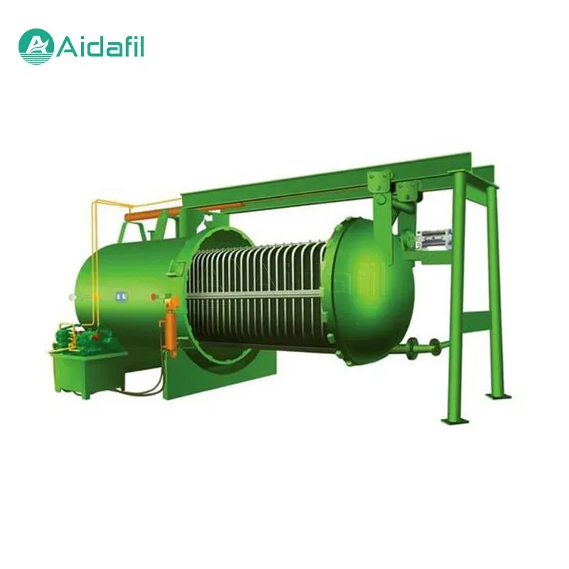 Stainless Steel 316 Pressure Leaf Filter for Energy Saving Dreg Edible Oils Treatment