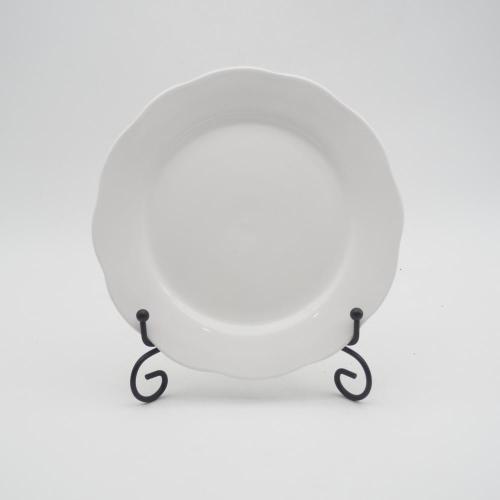 Neues Design -Dinner -Set, Eleganz feines Porzellan -Abendessen, Blumenform Porzellan -Abendessen Set