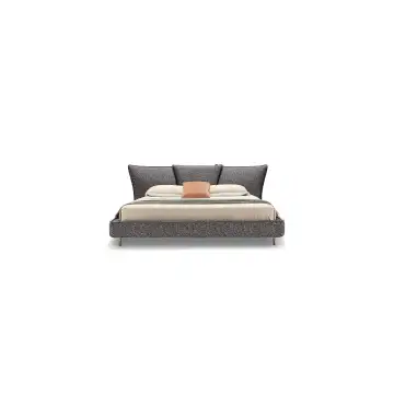 Custom wholesale hotel furniture bedroom twin bed