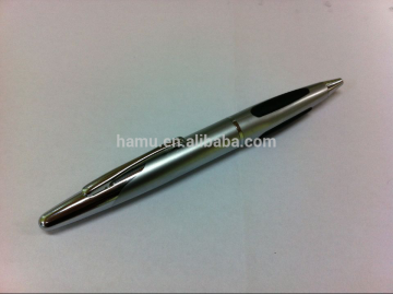 gray twist metal ballpen,promotional pens