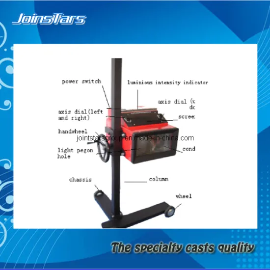 Portable Headlight Tester Hadlight Test for Automotive Lighting