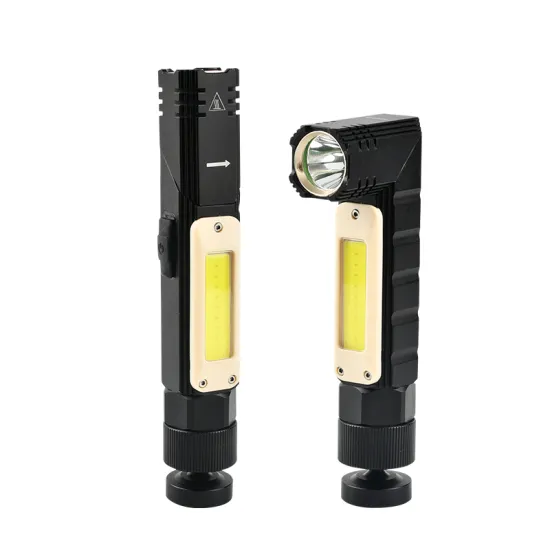 2021 Multi-Functional USB Rechargeable 5 Modes COB LED Portable Work Light with Strong Magnet
