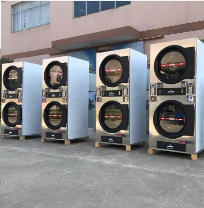 Commercial Coin Operated Double-Deck Dryer