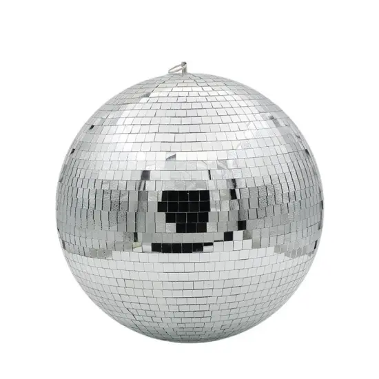 Silver Disco Mirror Ball 80cm for Stage DJ Party Light