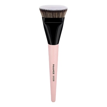 Professional Foundation Makeup Brush with Custom Logo for Liquid Makeup, Includes Box