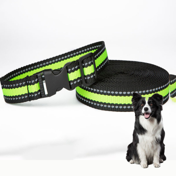 Cinghie di cinghie riflettenti in nylon per collari per cani e accessori per animali domestici