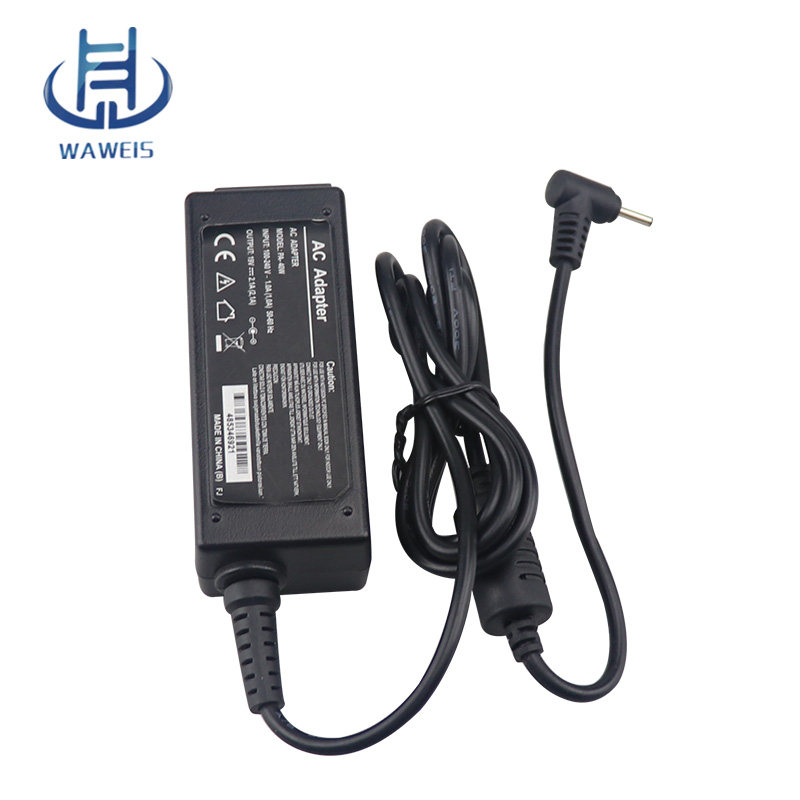 Mini cargador de potencia para portátil de 40W Asus 19V 2.1A