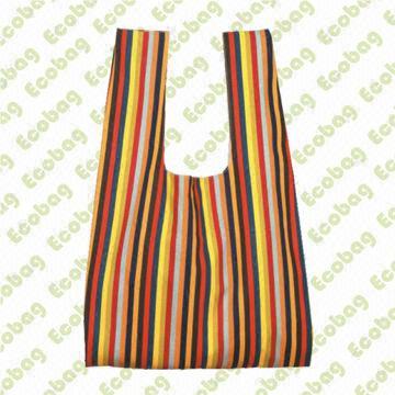 Cotton/Printed PRET Fabric Shopping Bag, Customized Logos and Designs are Accepted