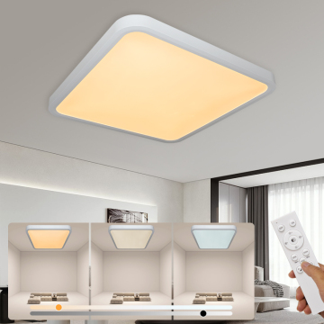 Ultra Thin Modern Dimmable LED Ceiling Light for Living Room and Bedroom