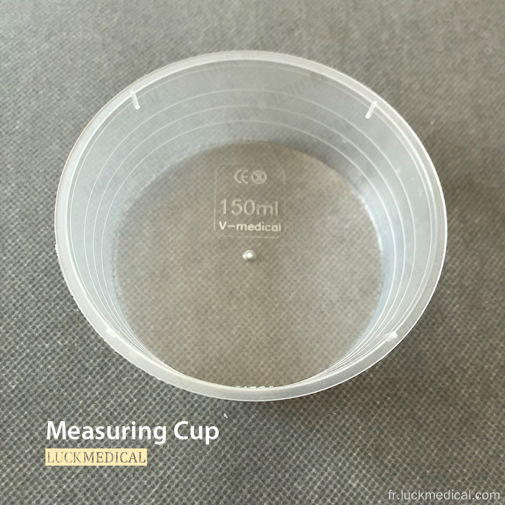 Cup de mesure médicale 60 ml / 90 ml / 150 ml