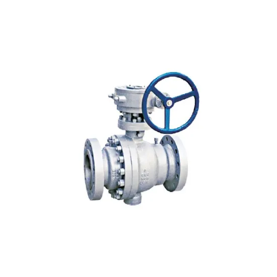 FLANGED END TRUNNION CASTING BALL VALVE W63-2PC