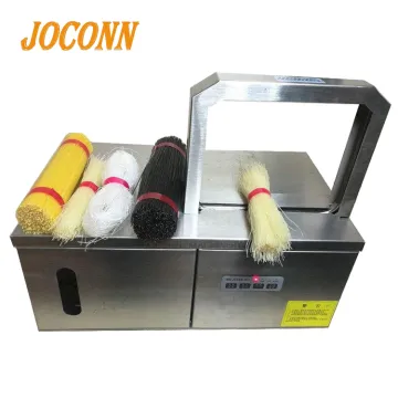 Tabletop Vegetable Binder Machine: Bunching & Efficiency Vermicelli Tying & Parsley Strapping Wrapping Machine